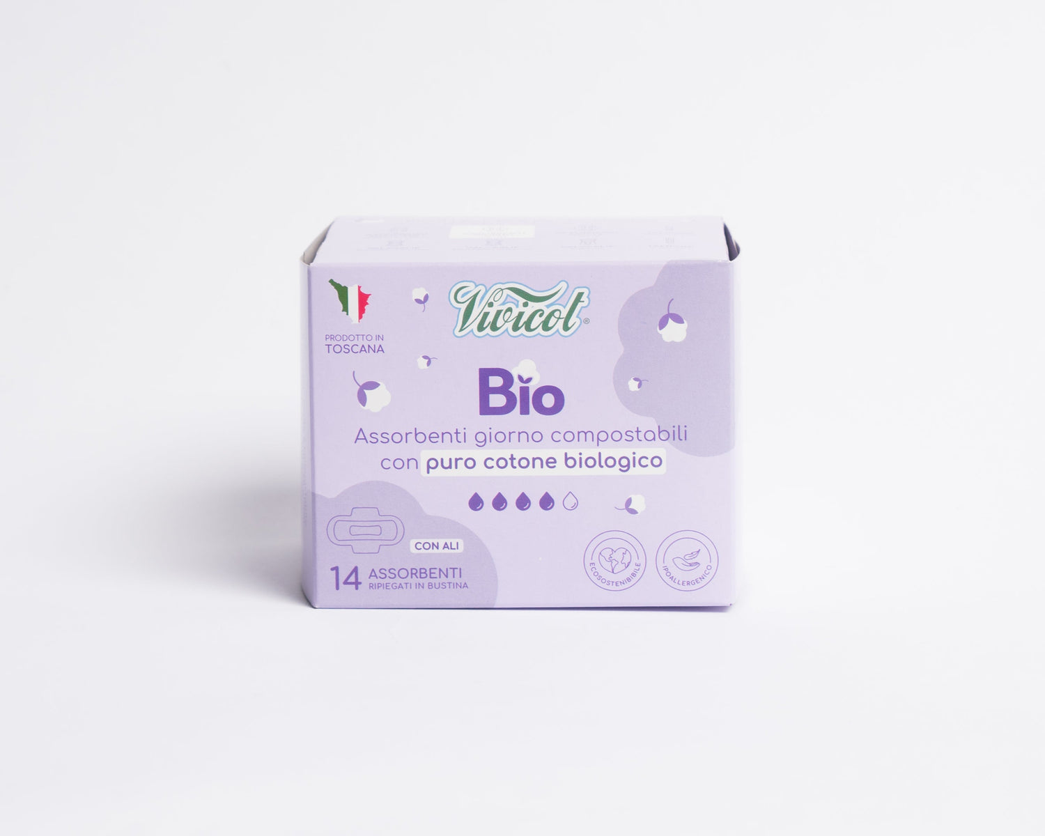 Vivicot Bio Assorbenti Giorno Con Ali